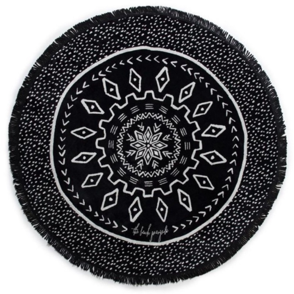 Beach people roundie towel